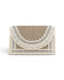 Handbags clutch elegant burlap ZT-2