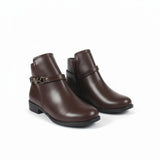 Ankle Boot Leather With Accessories G-50