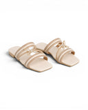 Slipper Flat Diamond With Suede SL-226