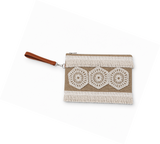 Handbags clutch Decorated with crochet ZT-4