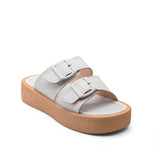 Slipper Flat Leather V-54