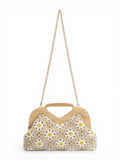 Handbag Wood And Fabric ZS-14