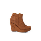 Suede Heel Boot BW-10