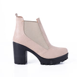BOOT HEELS SUEDE - R-13