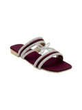 Slipper Flat Diamond With Suede SL-226