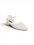 sandal flat Leather with mesh SF-64