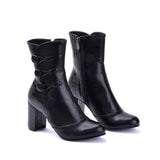 BOOT HEELS LEATHER R-3