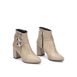 BOOT HEELS LEATHER -R-4