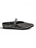 Ballerina flat Leather With a Glossy mirror design BF-815