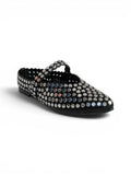 Ballerina flat Leather With a Glossy mirror design BF-815
