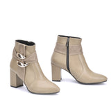 BOOT HEELS LEATHER -R-4