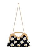 Handbag Wood And Fabric ZS-14