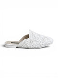 Mules Flat Burlap Elegant SB-705