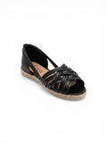 Sandal Flat Leather With Straps SF-57