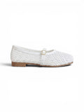 Ballerina flat Leather mesh BF-812