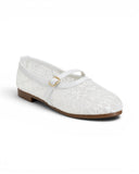 Ballerina flats fabric embroidered BF-811