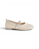 Ballerina flat Leather Tulle BF-810