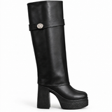 Long Boot High Heel Leather LB-44