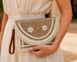 Handbags Summer Decorated with shell roses ZT-9