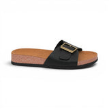 Slippers leather With Buckle SL-240