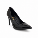 Shoes Heels Leather Glossy Unique GZ-906