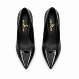 Shoes Heels Leather Glossy Unique GZ-906