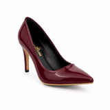 Shoes Heels Leather Glossy Unique GZ-906