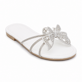 Slipper Flat Leather With Butterfly SL-253