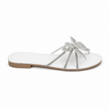 Slipper Flat Leather With Butterfly SL-253