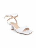Sandal Heels Leather Glossy Elegant SN-819