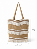 Shoulder bag Burlap Unique design ZH-21