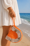Handbags Summer with a semi-circular design ZK-2