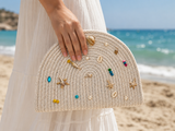 Handbags raffia With distinctive nautical details ZK-3