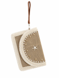 Handbags clutch Made of burlap for women ZT-12