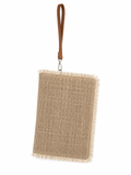 Handbags clutch Made of burlap for women ZT-12