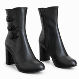 BOOT HEELS LEATHER R-3