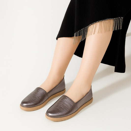 Leather Ballerina BN-100