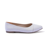 Ballerina Flat Crocodile And Leather BN-501