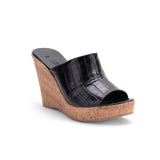 Slipper Wedge Leather W-11