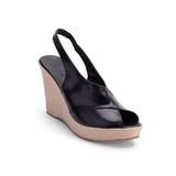 Sandal Wedge Leather Comfortable W-14