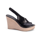 Sandal Wedge Leather Comfortable W-14