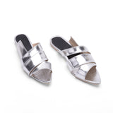 Slipper Flat Leather With a Distinctive Shape SL-192
