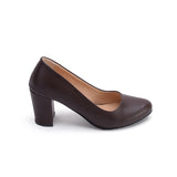 Shoes mid Heels Leather Elegant  GZ-8