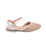 Sandal Flat Purlap With Buckle SF-53