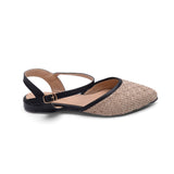 Sandal Flat Purlap With Buckle SF-53