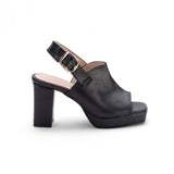 Sandal Heel Leather H-10