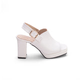 Sandal Heel Leather H-10