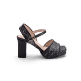 Sandal Heel Leather H-11