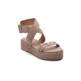 Sandal Flat Burlap appearance Simply K-17