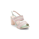 Leather Heel Sandal SN-520